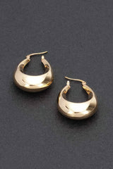 Metal Vintage Hoop Earring | Mixtshop LLC