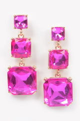 Rhinestone Dangle Earring | Mixtshop LLC