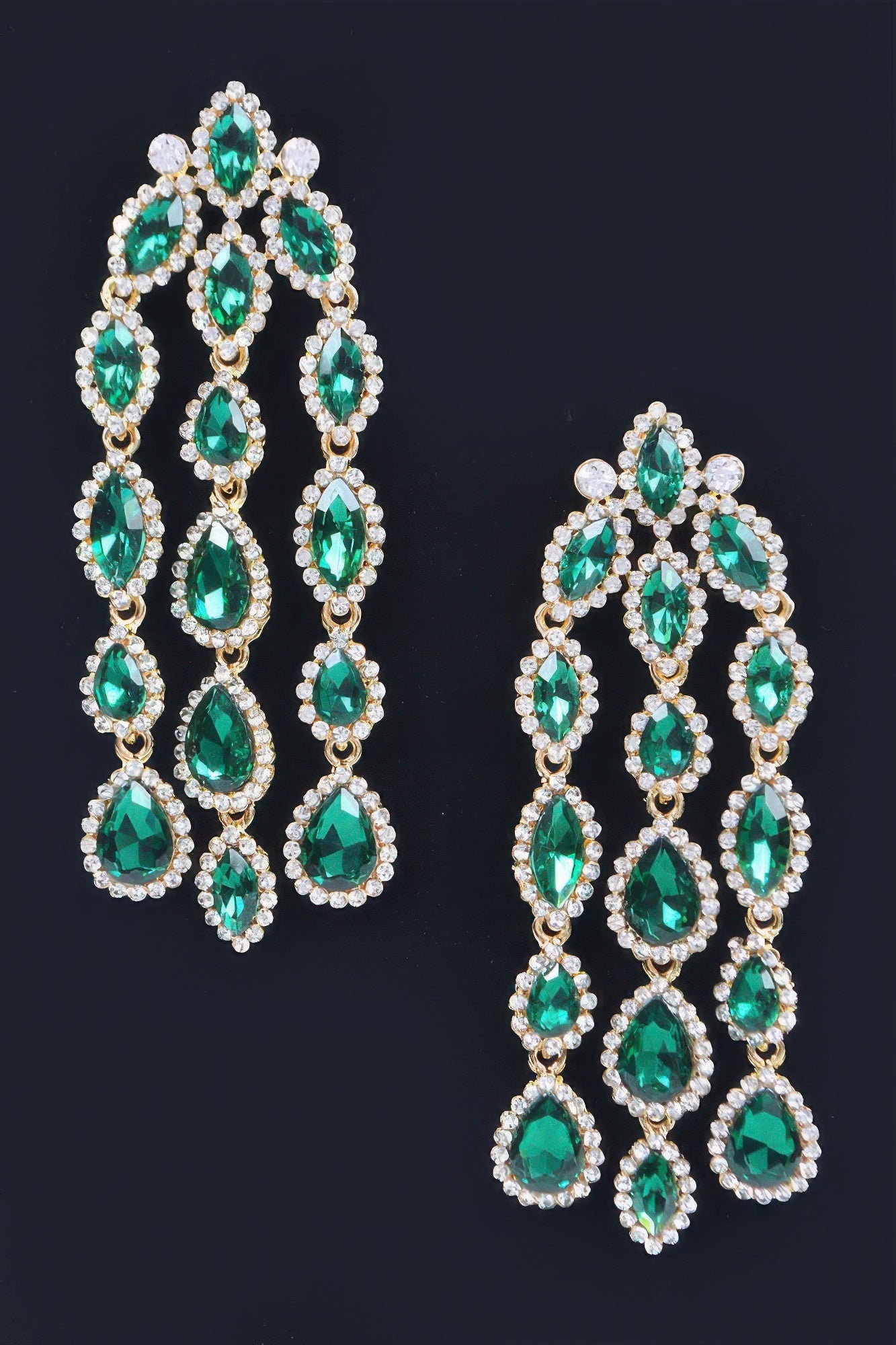 Rhinestone Fringe Earring | Mixtshop LLC