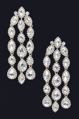 Rhinestone Fringe Earring | Mixtshop LLC