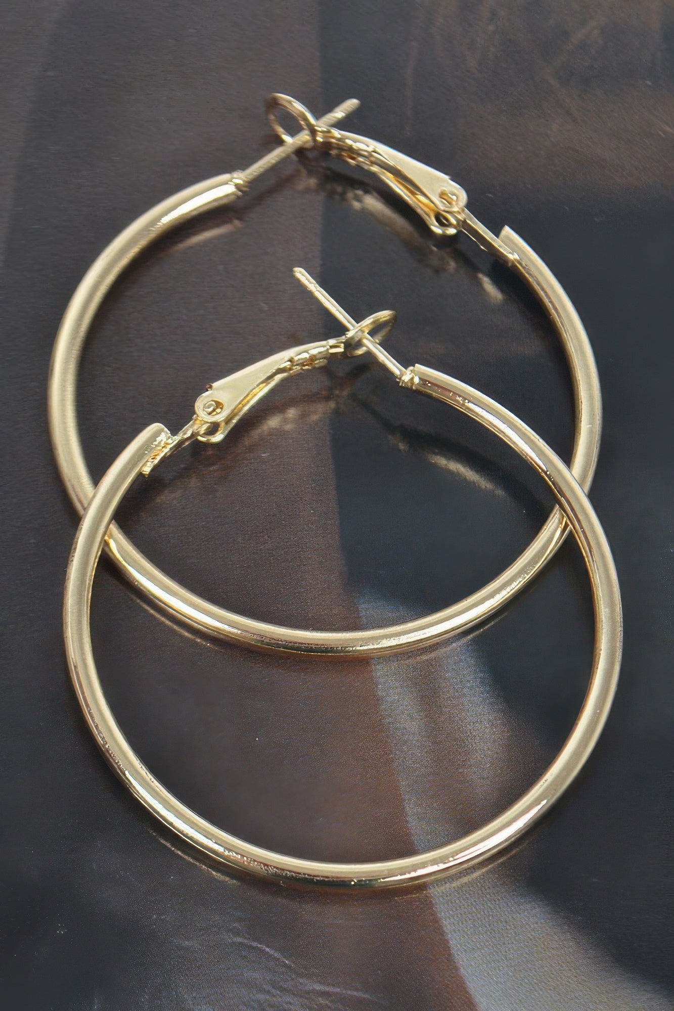 Metal 40mm Hoop Earring | Mixtshop LLC