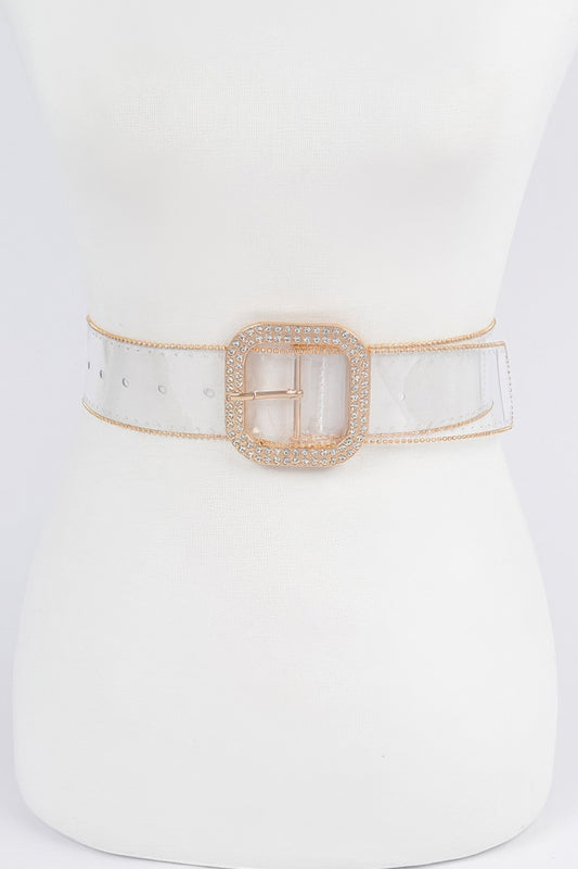 Bead Frame Clear Belt | Mixtshop LLC