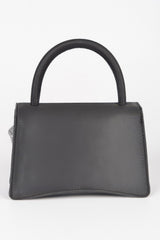 Faux Leather Rhinestone Hot Fix Flower Bag | Mixtshop LLC