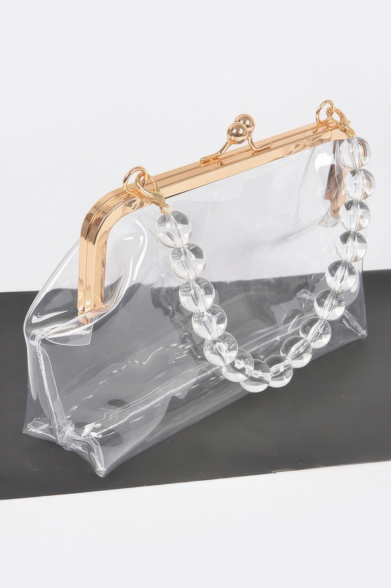 Vintage Clasp Pvc Clutch | Mixtshop LLC