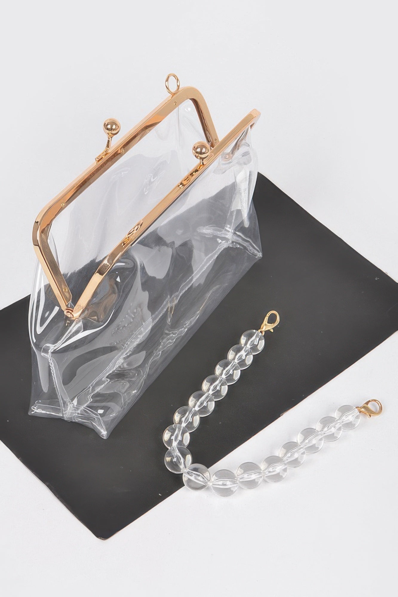 Vintage Clasp Pvc Clutch | Mixtshop LLC