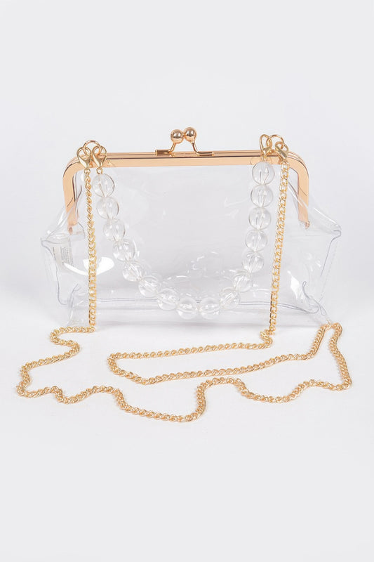 Vintage Clasp Pvc Clutch | Mixtshop LLC