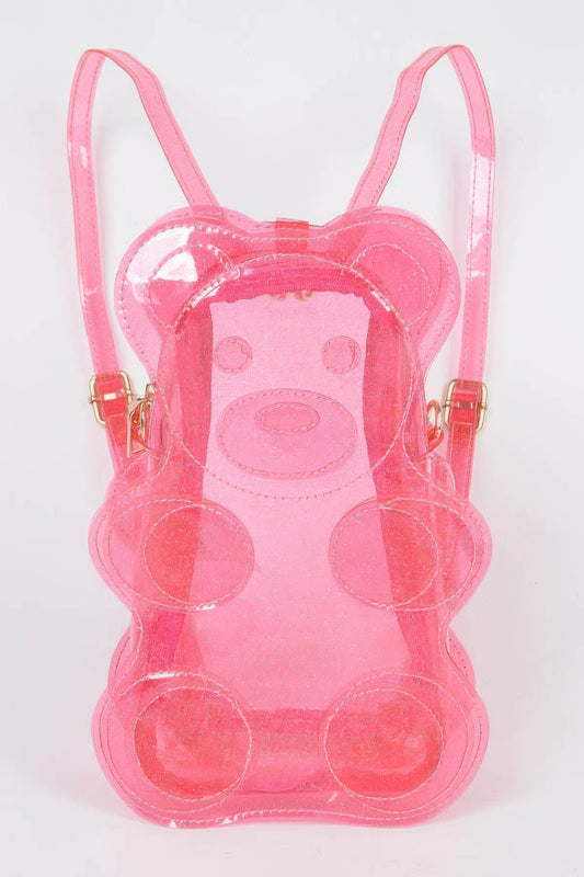 Transparent Teddy Bear Backpack | Mixtshop LLC