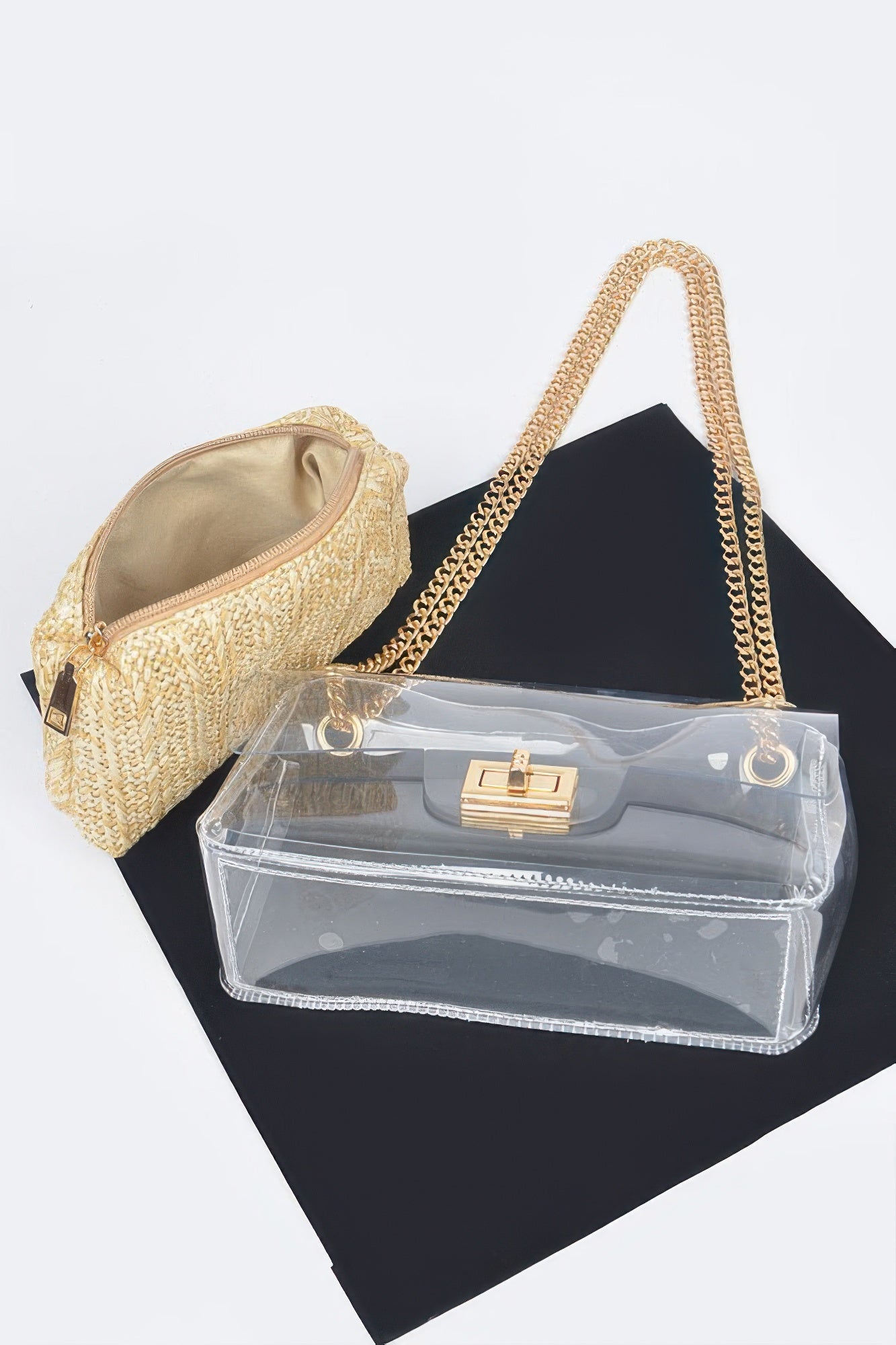 Transparent Crossbody Bag W/pouch | Mixtshop LLC