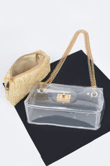 Transparent Crossbody Bag W/pouch | Mixtshop LLC