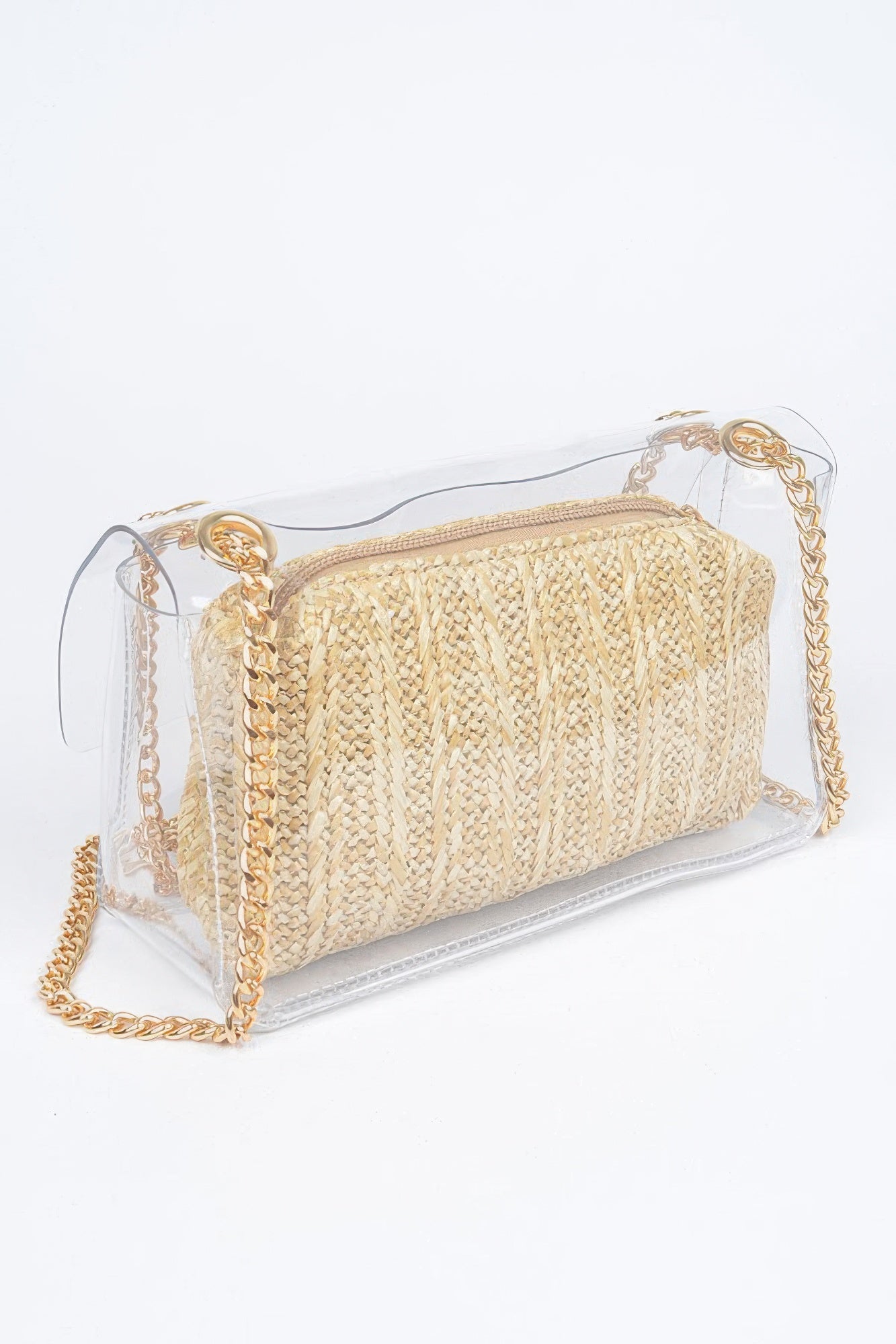 Transparent Crossbody Bag W/pouch | Mixtshop LLC