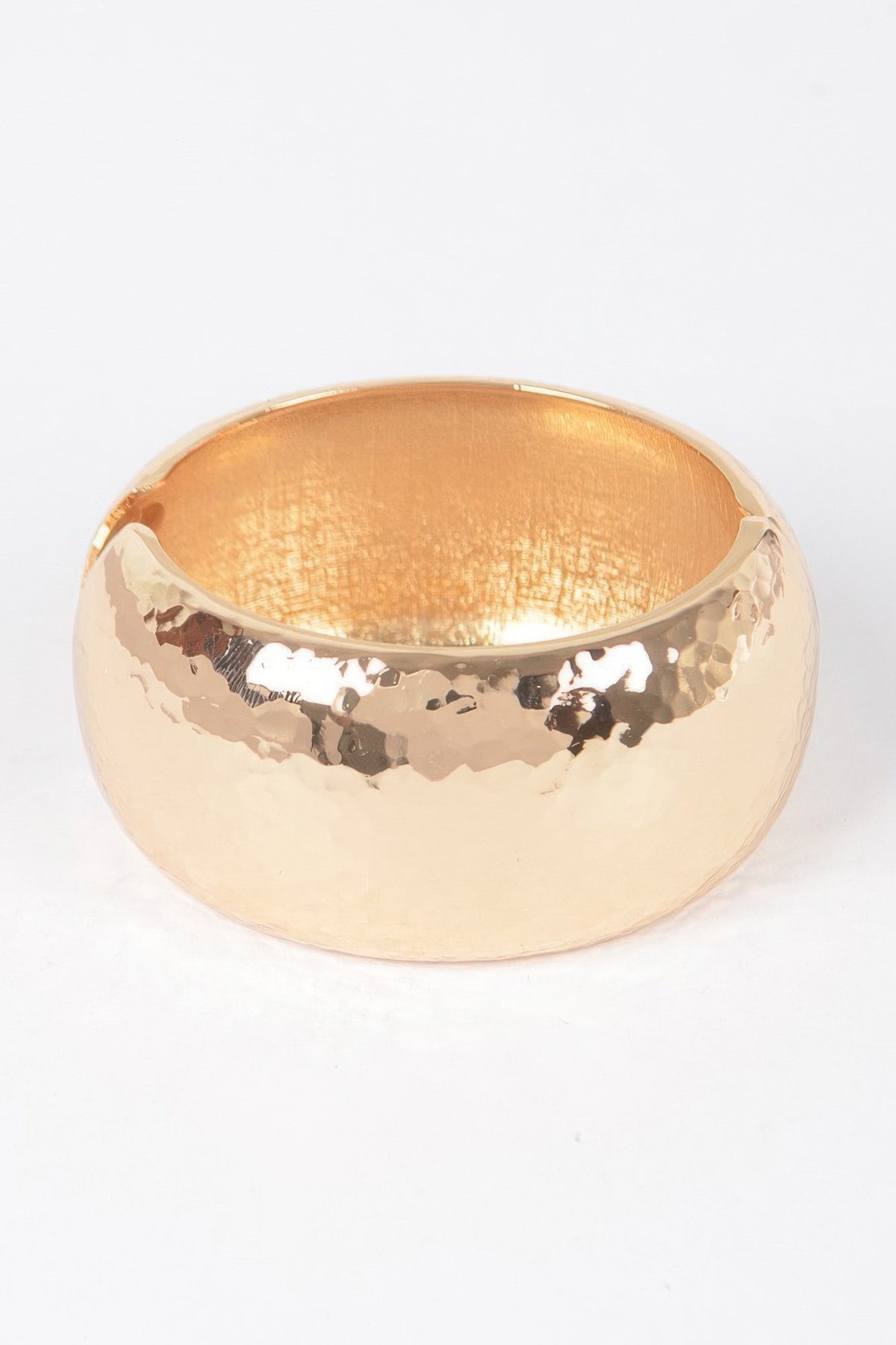 Hammered Metal Bangle Bracelet | Mixtshop LLC