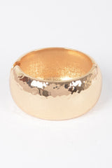 Hammered Metal Bangle Bracelet | Mixtshop LLC