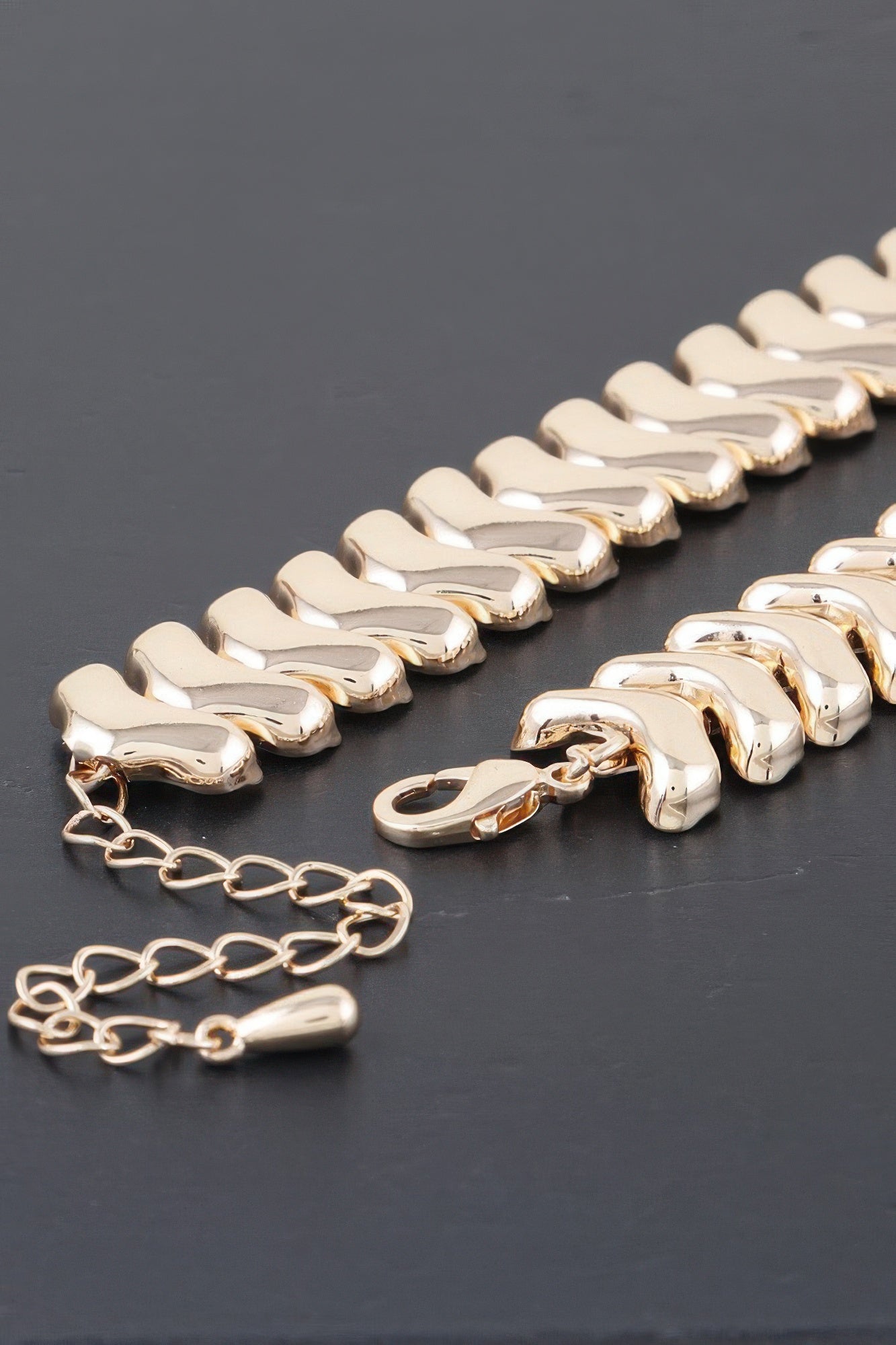 Shiny Arrow Chain Choker Necklace | Mixtshop LLC