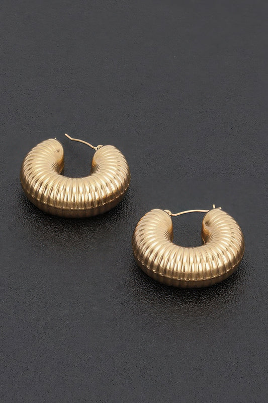 Vintage Gold Plated Earring | Mixtshop LLC