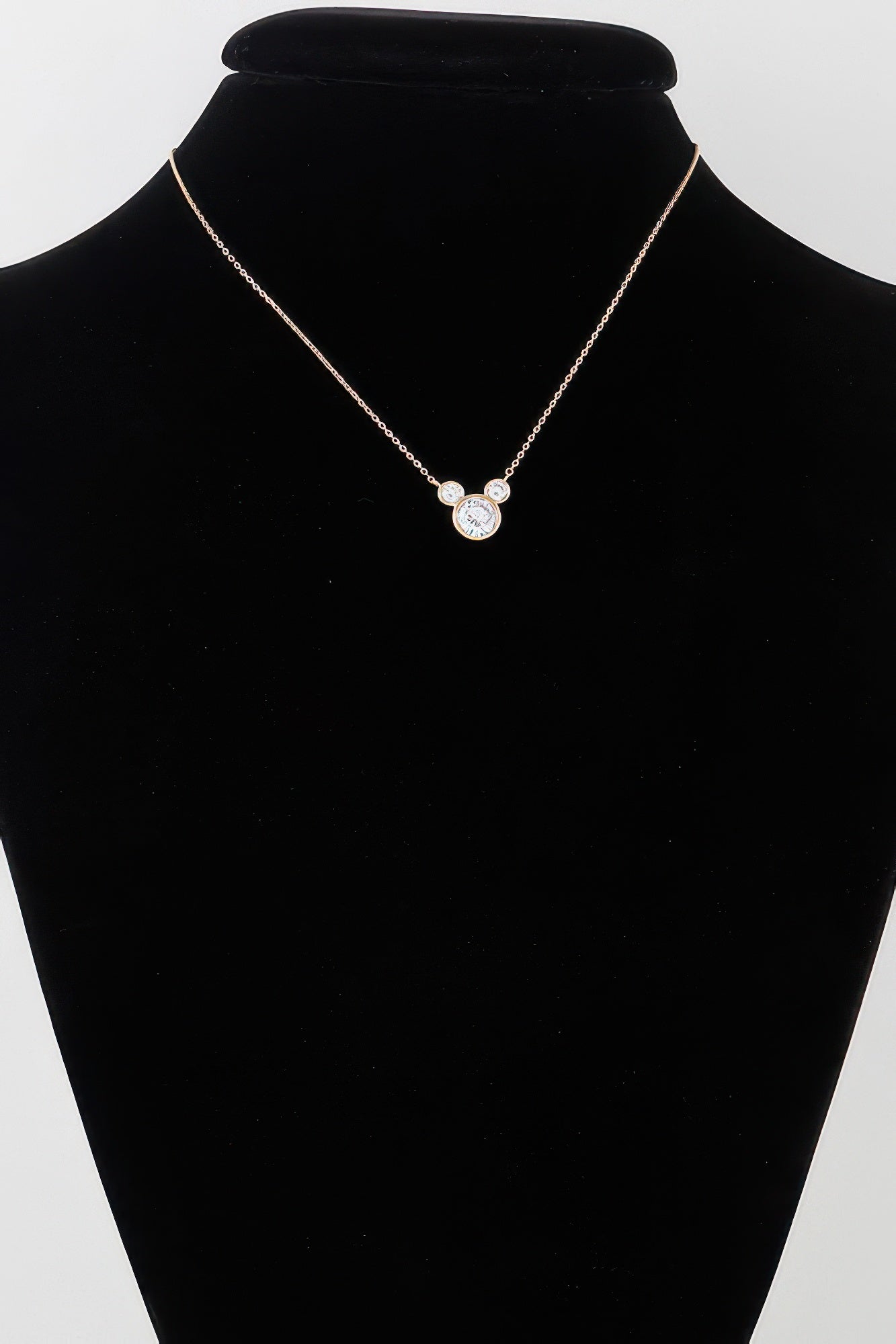 Crystal Mickey Chain Necklace | Mixtshop LLC