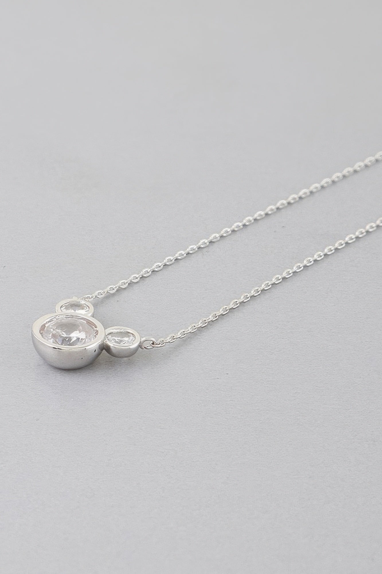 Crystal Mickey Chain Necklace | Mixtshop LLC