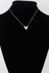 Crystal Mickey Chain Necklace | Mixtshop LLC