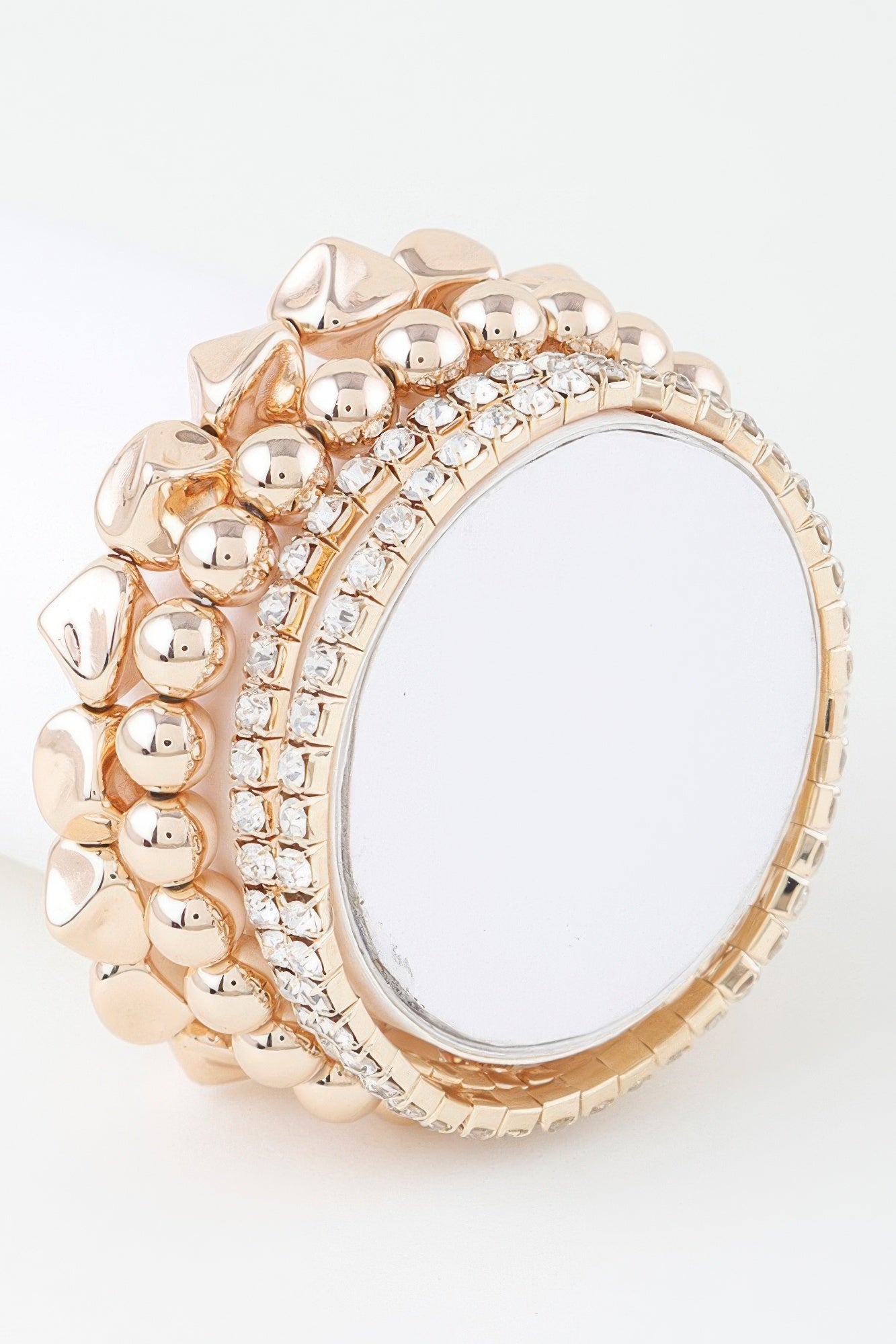 Multi Rhinestone Beaded Bracelet | Mixtshop LLC