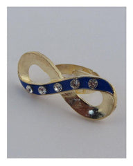 Two tone infinity adjustable ring | Mixtshop LLC