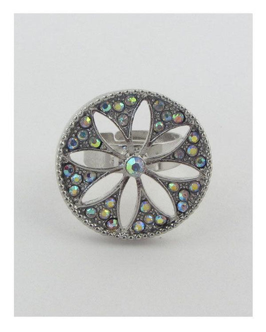 Adjustable cut out flower ring | Mixtshop LLC
