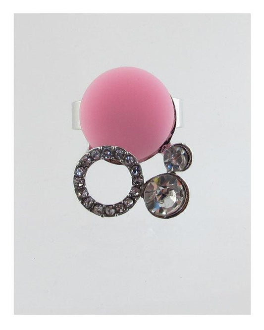 Adjustable faux stone ring | Mixtshop LLC