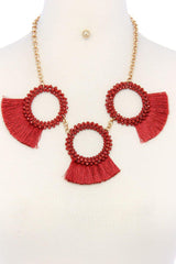 Fashion chunky stylish necklace and earring set | Mixtshop LLC