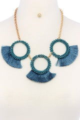 Fashion chunky stylish necklace and earring set | Mixtshop LLC