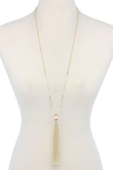 Tassel Pendant Necklace | Mixtshop LLC