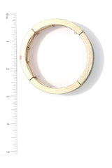 Aztec Pattern Metal Stretch Bracelet | Mixtshop LLC