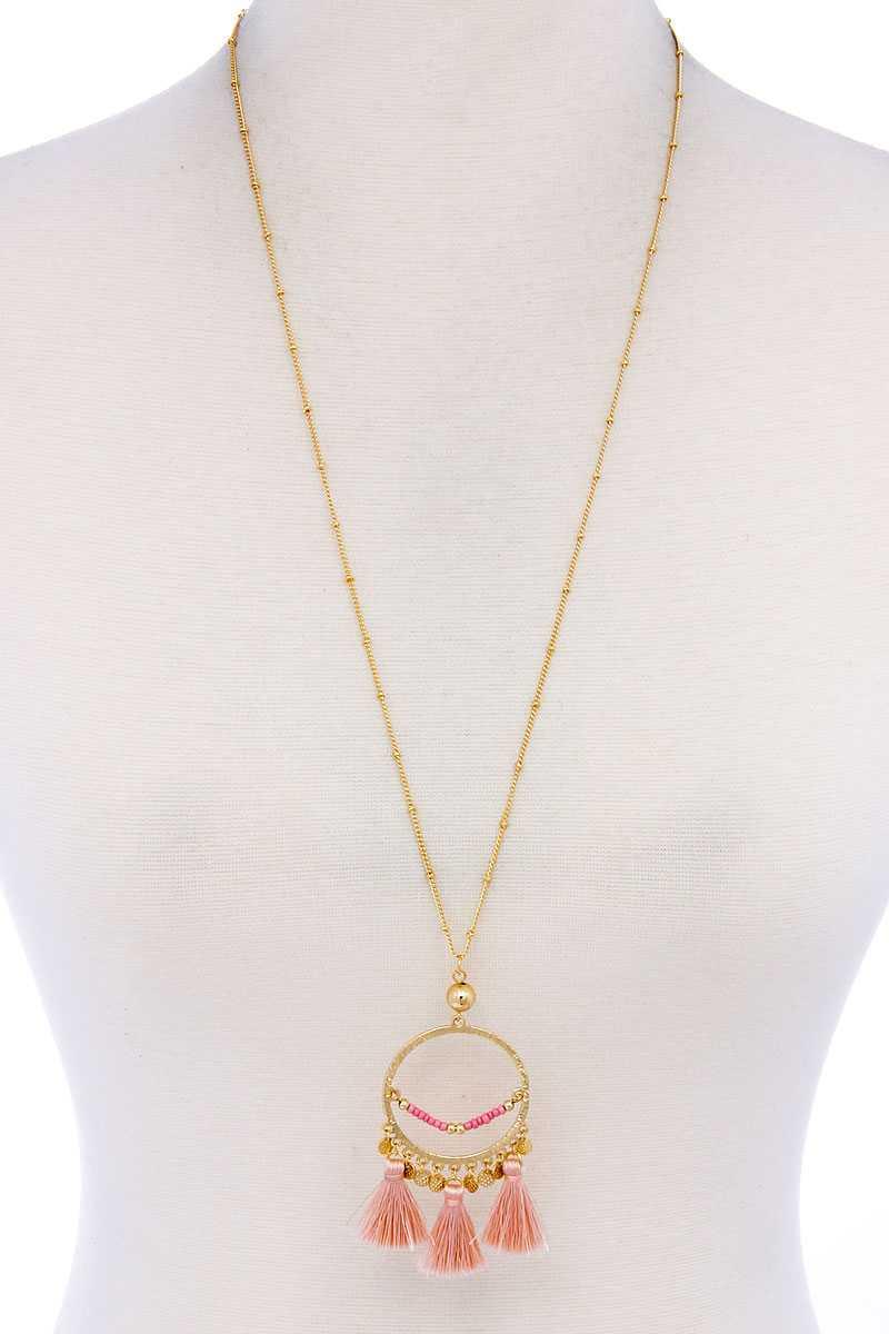 Modern Fashion Cute Tassel Pendant Necklace | Mixtshop LLC