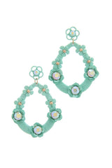 Floral Post Drop Earring | Mixtshop LLC