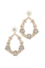 Floral Post Drop Earring | Mixtshop LLC