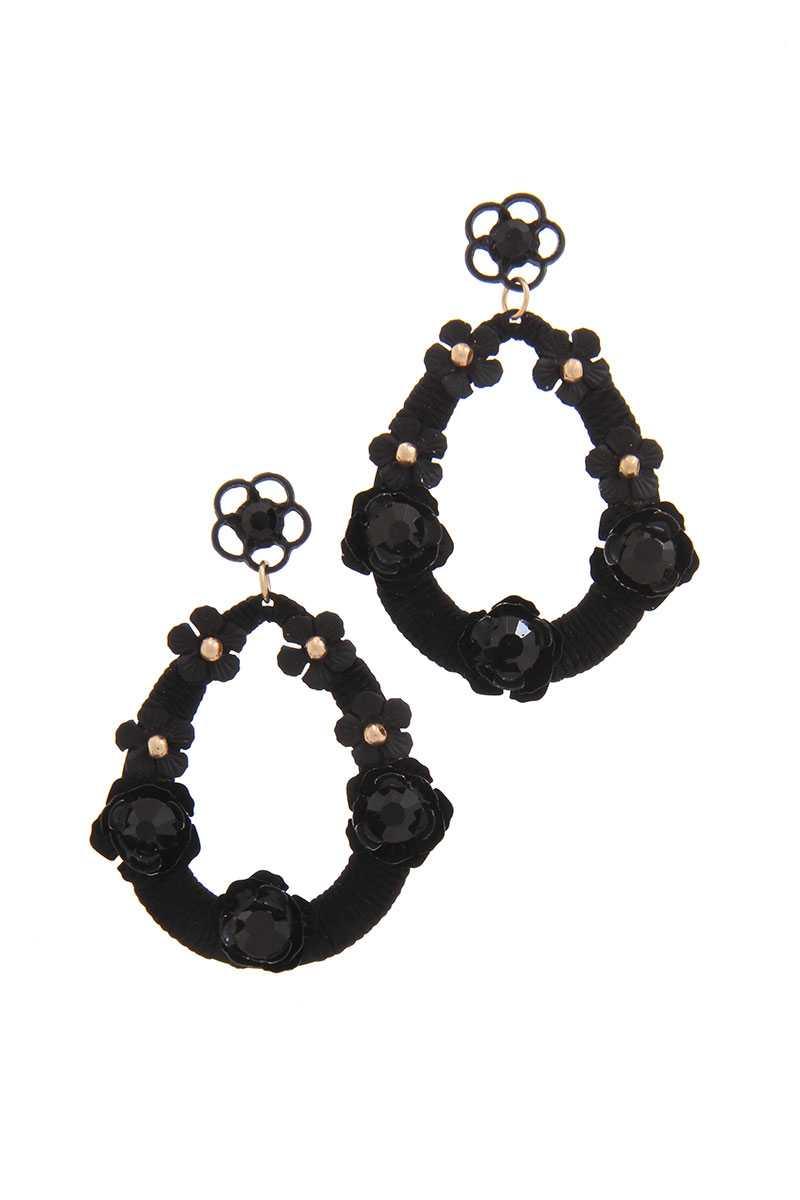 Floral Post Drop Earring | Mixtshop LLC