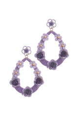 Floral Post Drop Earring | Mixtshop LLC