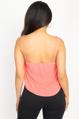 Scallop Opening Cami Top | Mixtshop LLC