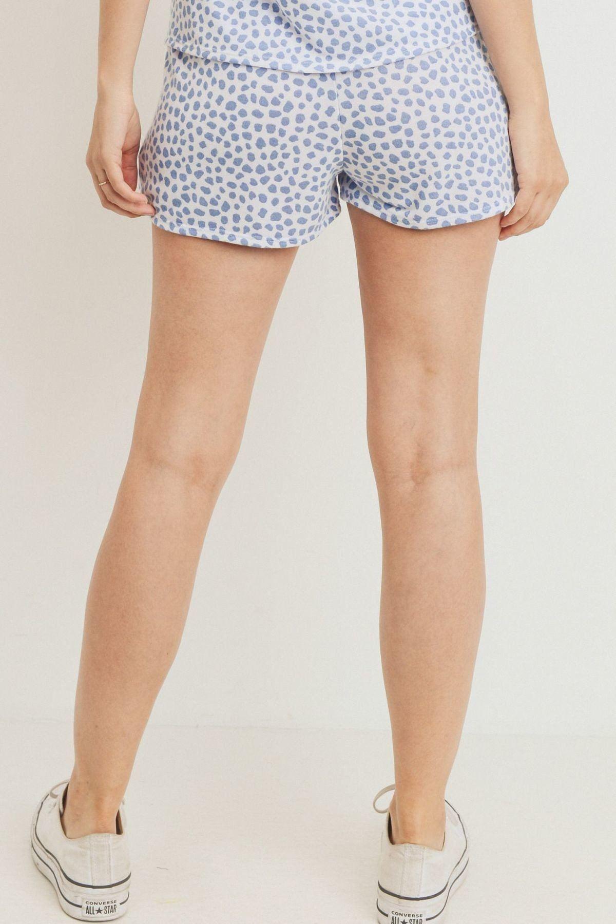 Leopard Printed Terry Short Pants | Mixtshop LLC
