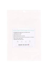 Cotton Stripe 3d Reusable Face Mask | Mixtshop LLC