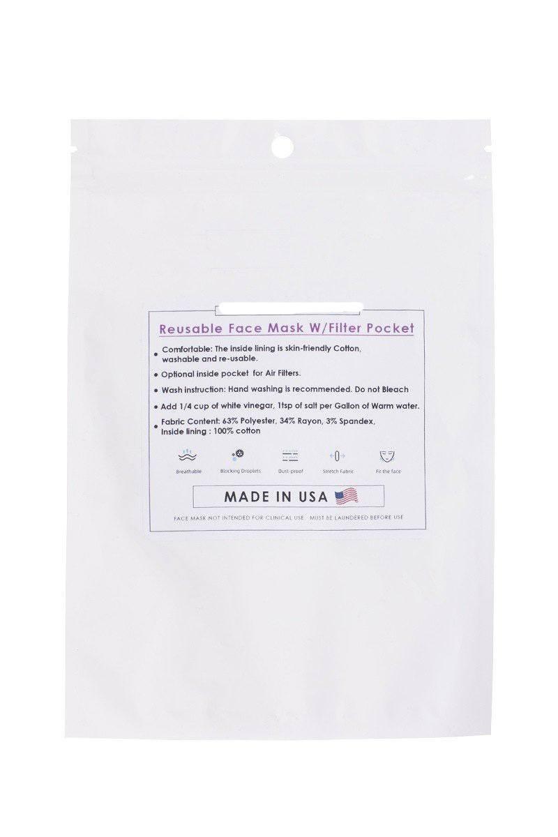 Camouflage 3d Reusable Face Mask | Mixtshop LLC