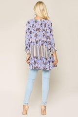 Mix And Match Tassel Tie Peasant Top | Mixtshop LLC