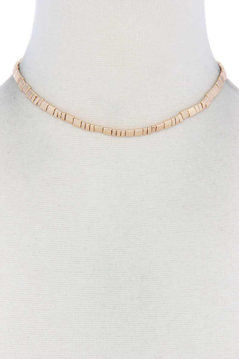 Metal Block Necklace | Mixtshop LLC