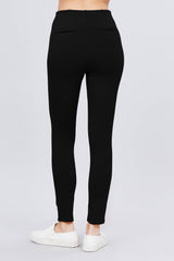 Waist Elastic Band Ponte Pants | Mixtshop LLC