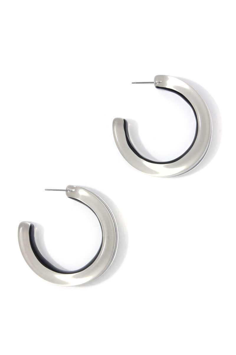 Chic Transparent Hoop Earring | Mixtshop LLC