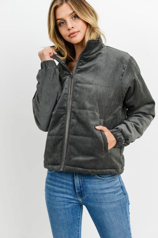 Puffy Long Sleeves Jacket | Mixtshop LLC