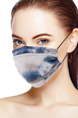 Tie Dye Trifold Reusable Face Mask | Mixtshop LLC