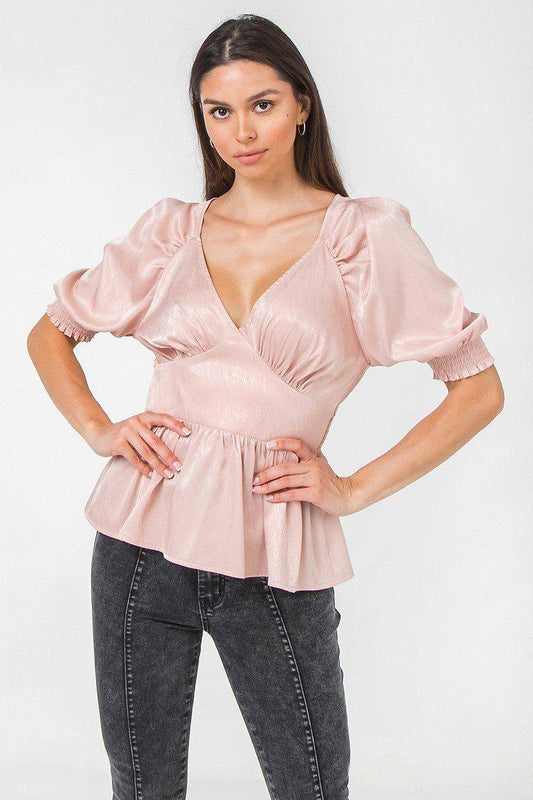 A Solid Sateen Top | Mixtshop LLC