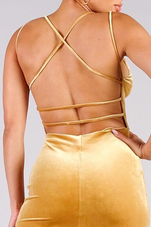 Showstopper, Sexy Crossover Strap Dress | Mixtshop LLC