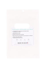 Cotton Stripe 3d Reusable Face Mask | Mixtshop LLC