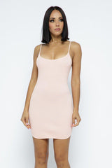Round Hem Spaghetti Strap Mini Dress | Mixtshop LLC