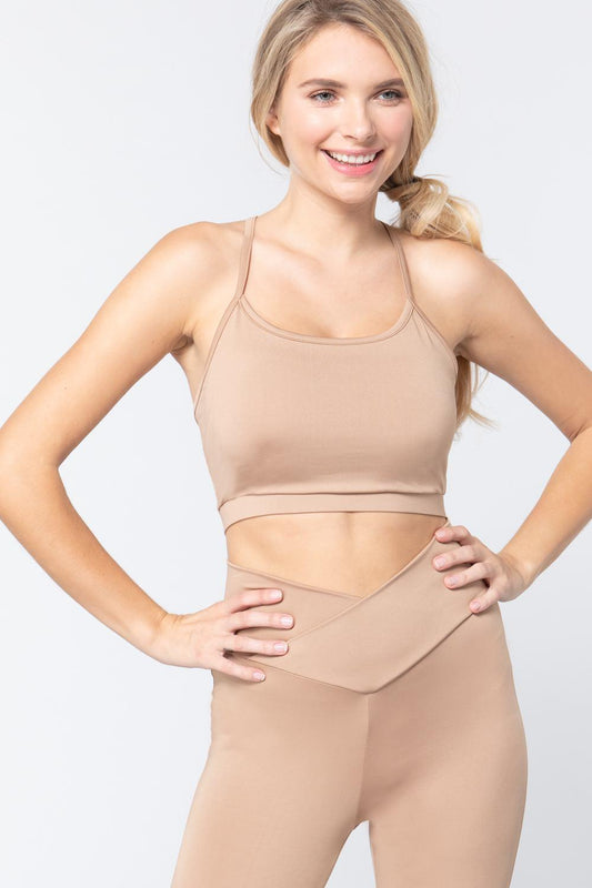 Workout Cami Bra Top | Mixtshop LLC
