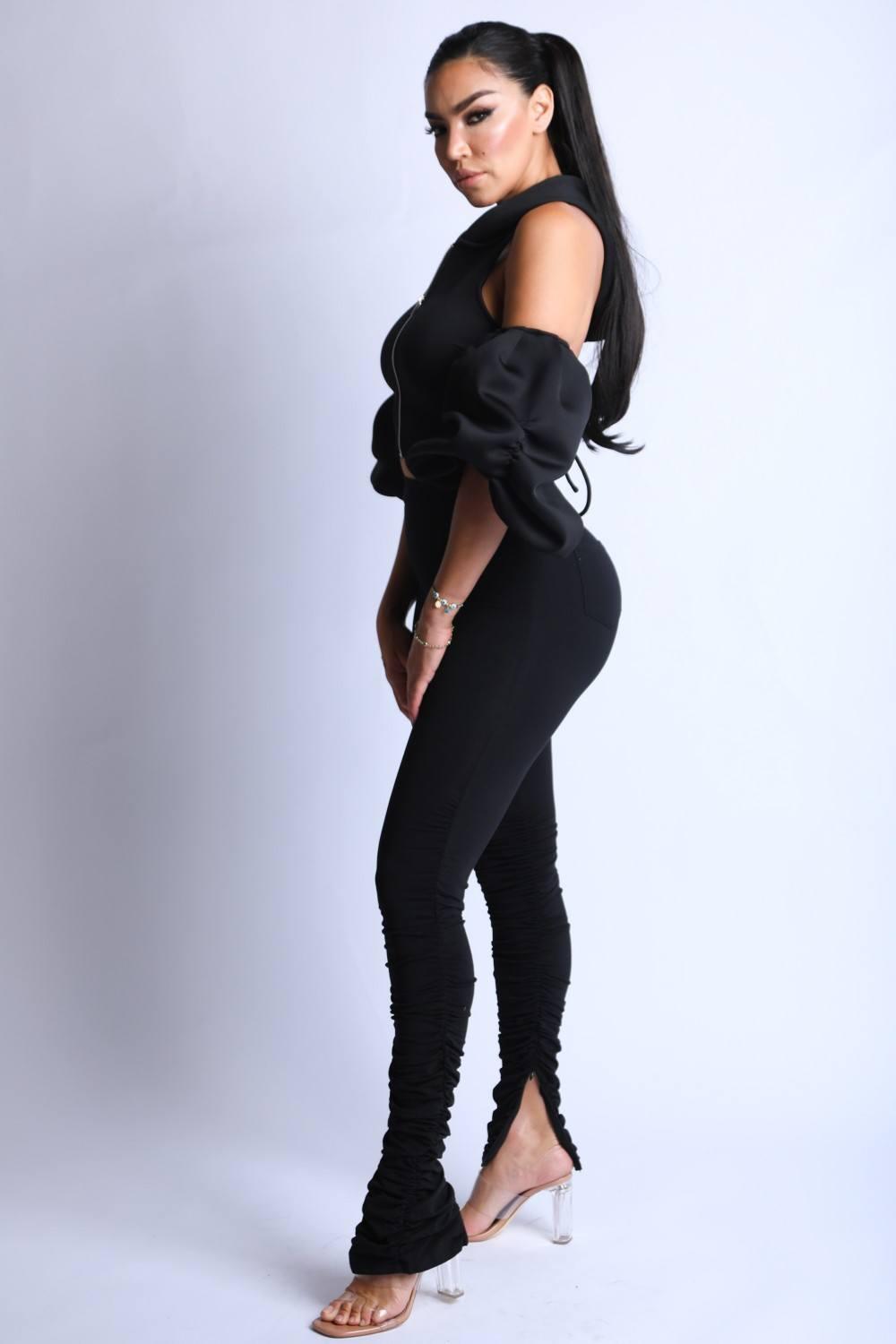 Puff Sleeve Hoodie Set | Mixtshop LLC